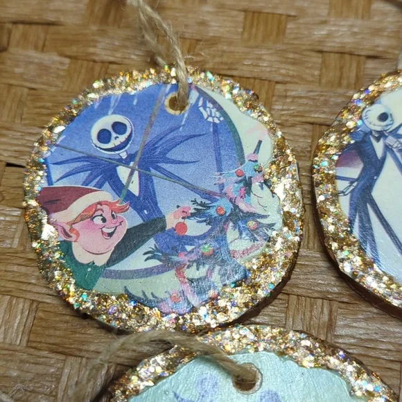 Nightmare before Christmas ornament set - Picture 2 of 7